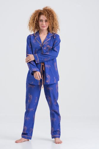 Royal Leopard Cotton Pyjamas